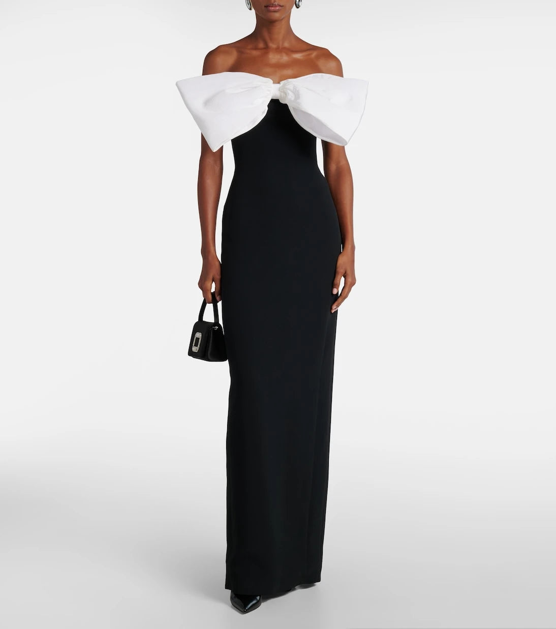 David Koma - Bow-detail gown
