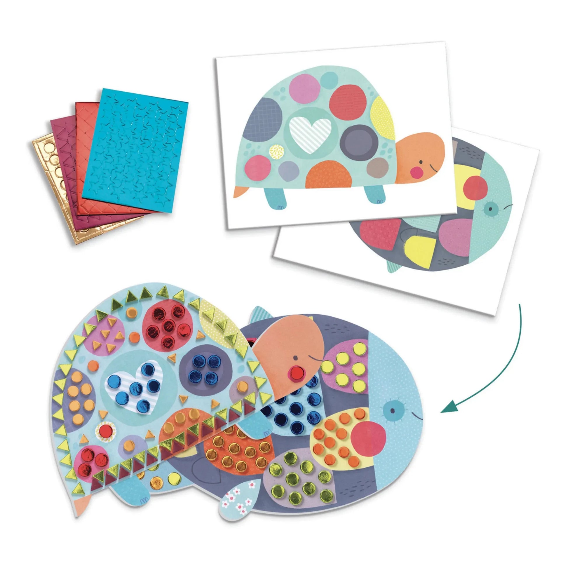 Djeco - Animals and Their Homes Multi-Activity Box
