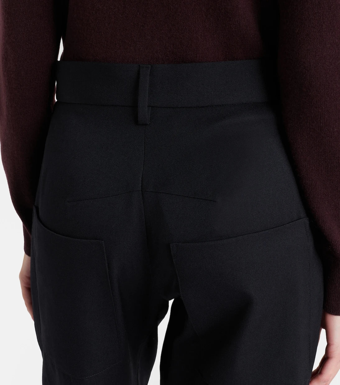 Nili Lotan - Shon virgin wool barrel-leg pants