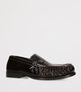 Patent Leather Ruched Loafer