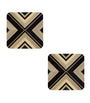 Hestia Set of 2 Geometrique Coasters