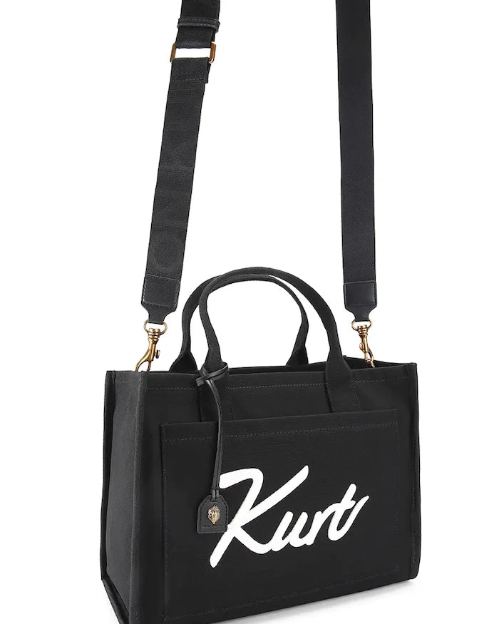Kurt Geiger London чанта tote дамска от памук