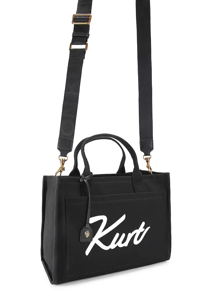 Kurt Geiger London чанта tote дамска от памук