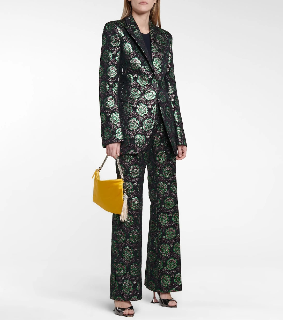 Rabanne - Floral brocade blazer