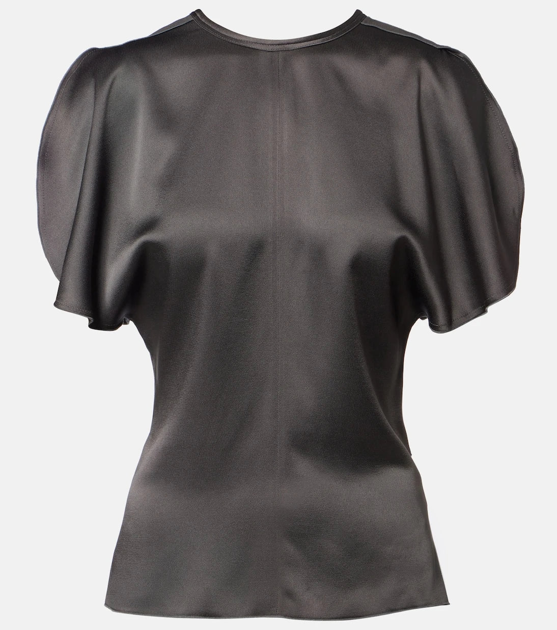 Victoria Beckham - Bela crêpe satin top