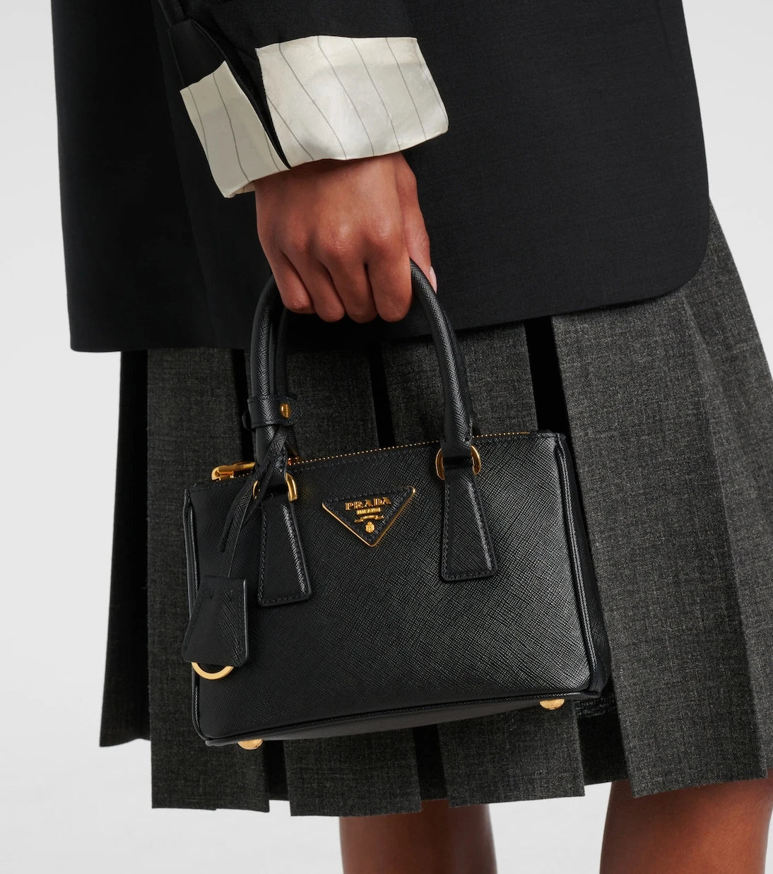 Prada - Galleria Saffiano Mini leather tote bag