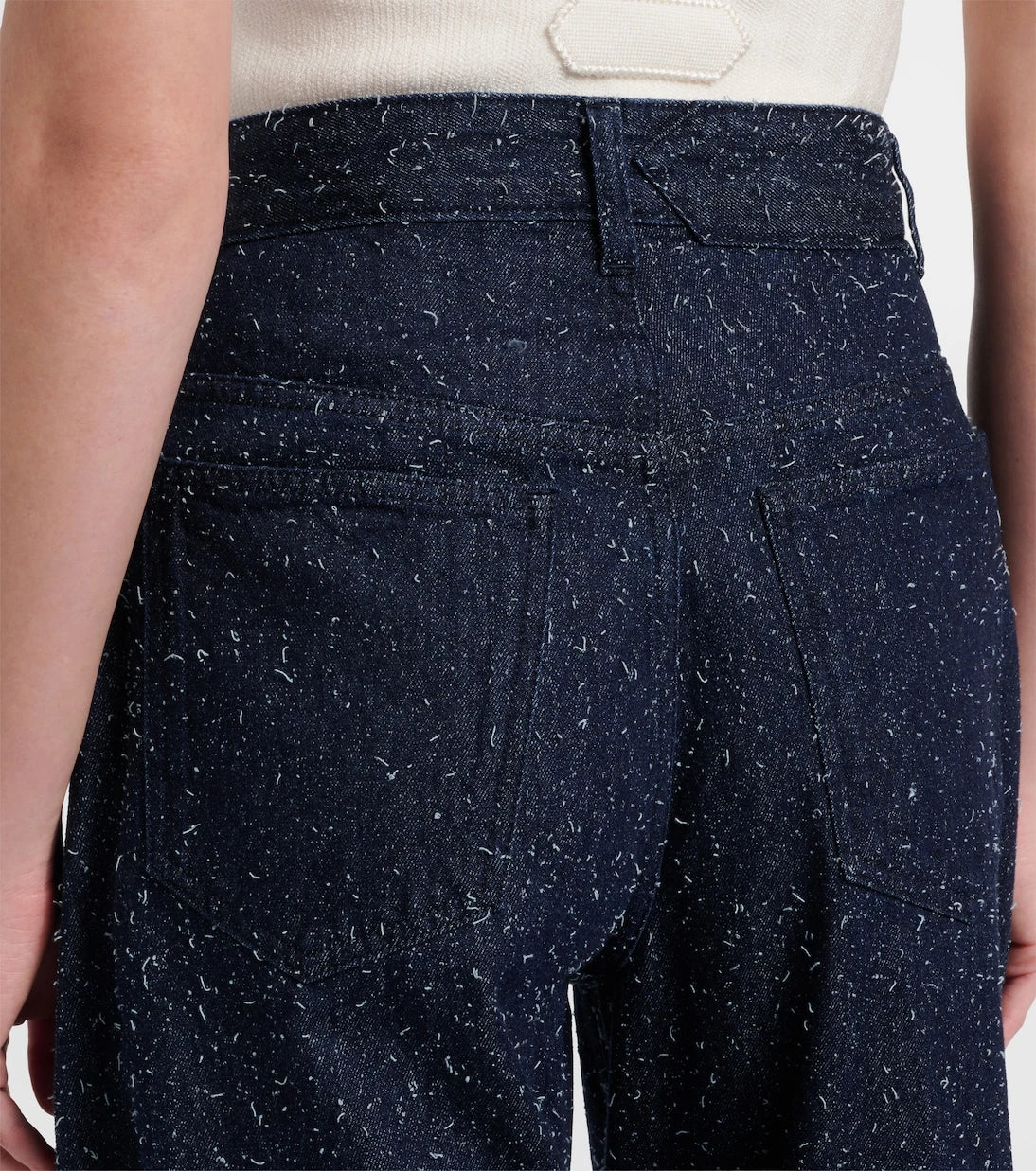 Jacquemus - Logo barrel-leg jeans