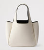 Prada White Mini Leather Top-Handle Bag