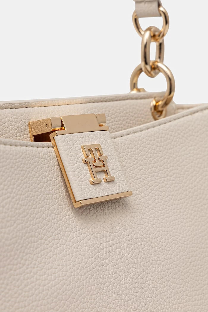 Tommy Hilfiger suni deri kadın crossbody çanta