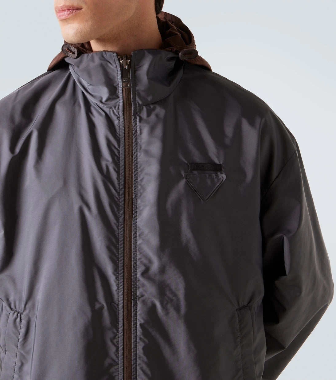 Prada - Reversible hooded Re-Nylon jacket