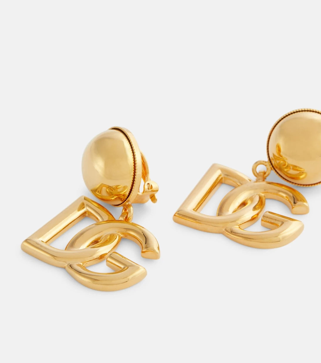 Dolce&Gabbana - DG clip-on earrings