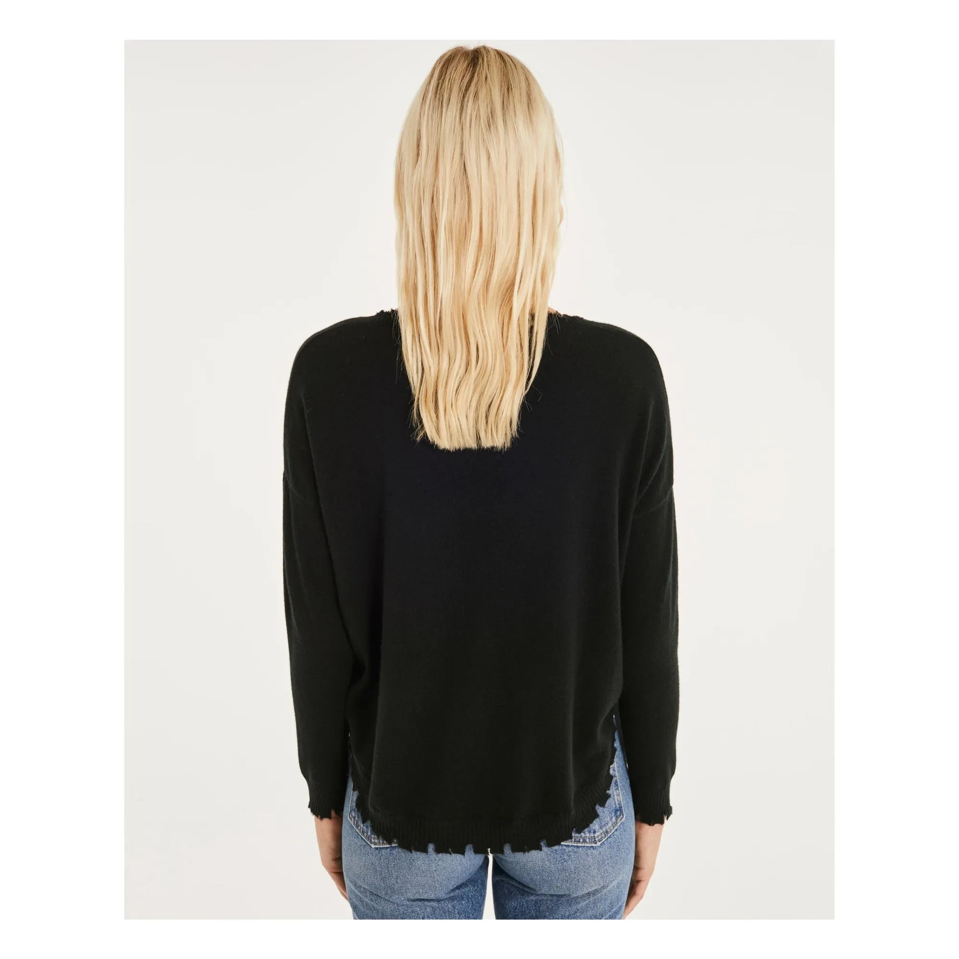 Kujten - Mela Cashmere Sweater | Black