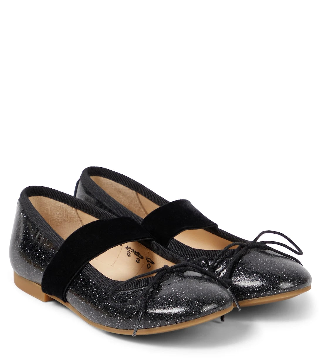 Pom d'Api - Dory Elast leather ballet flats