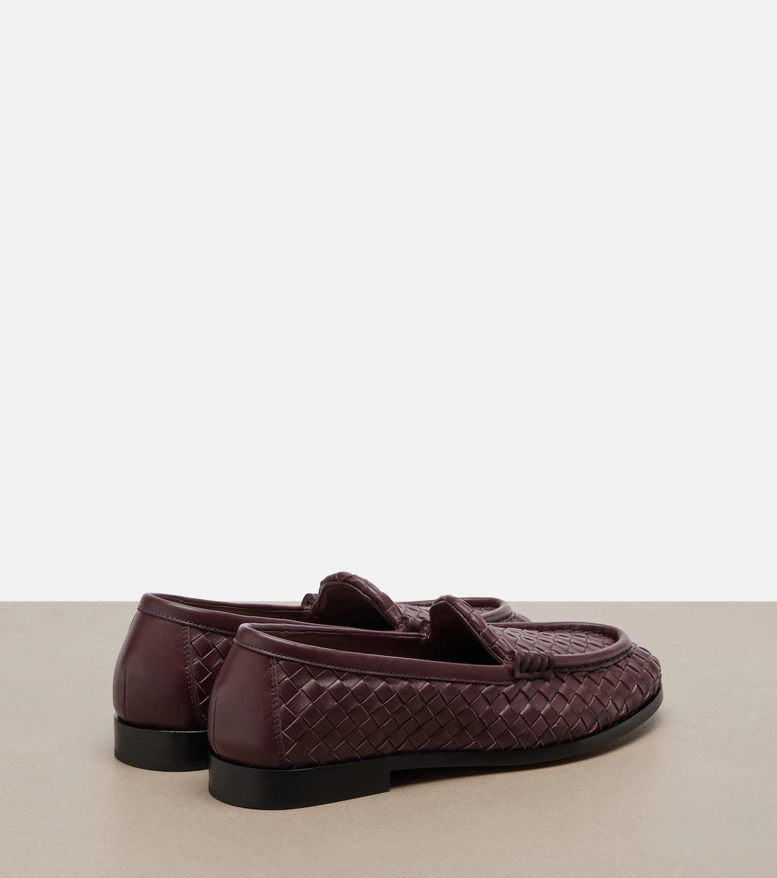 Bottega Veneta - Silenzio Intrecciato leather loafers