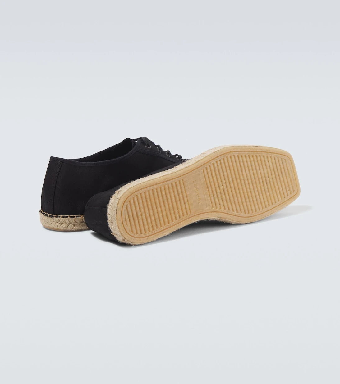 Lemaire - Linoleum canvas espadrilles
