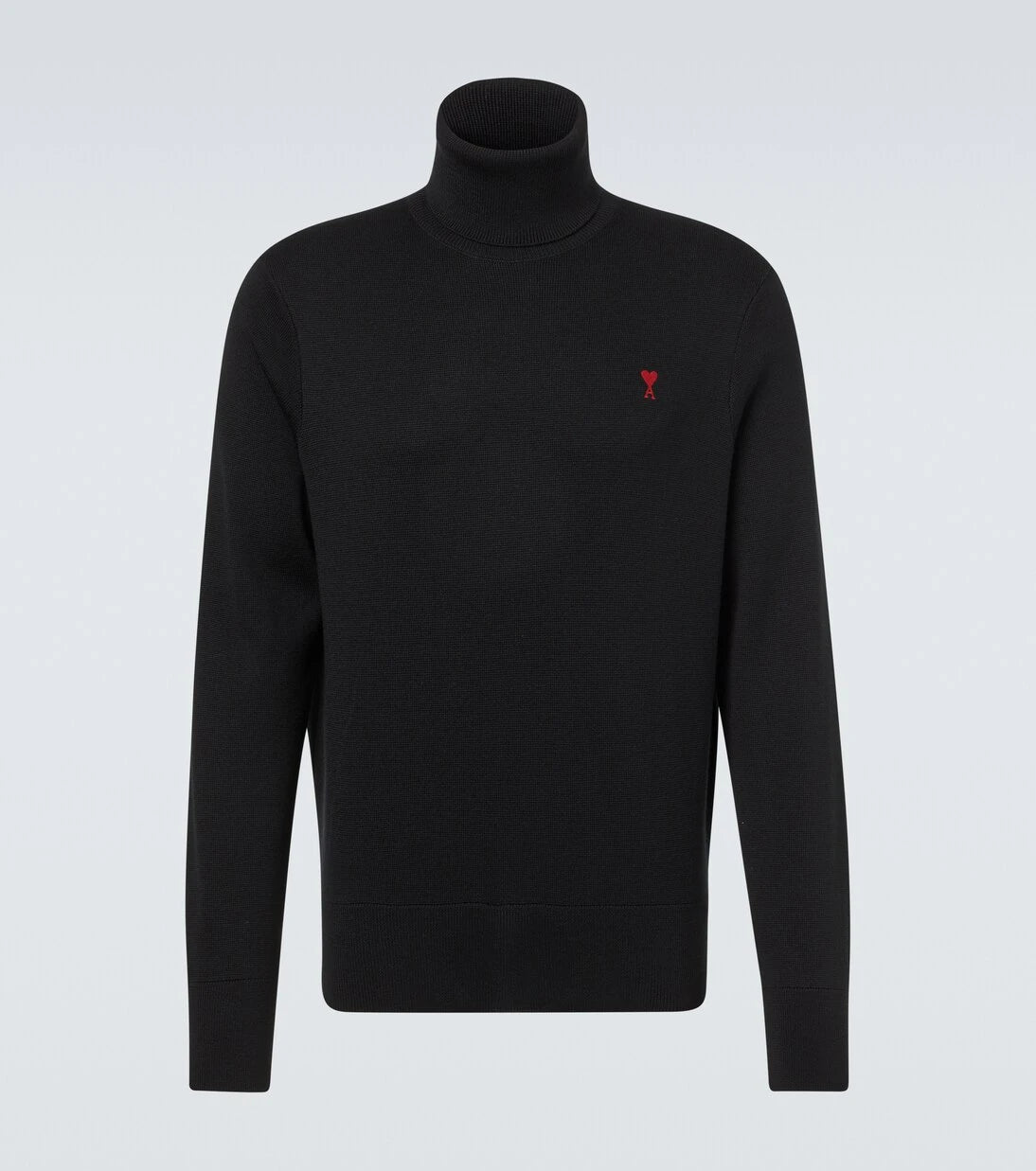 Ami Paris - Ami de Cœur wool turtleneck sweater