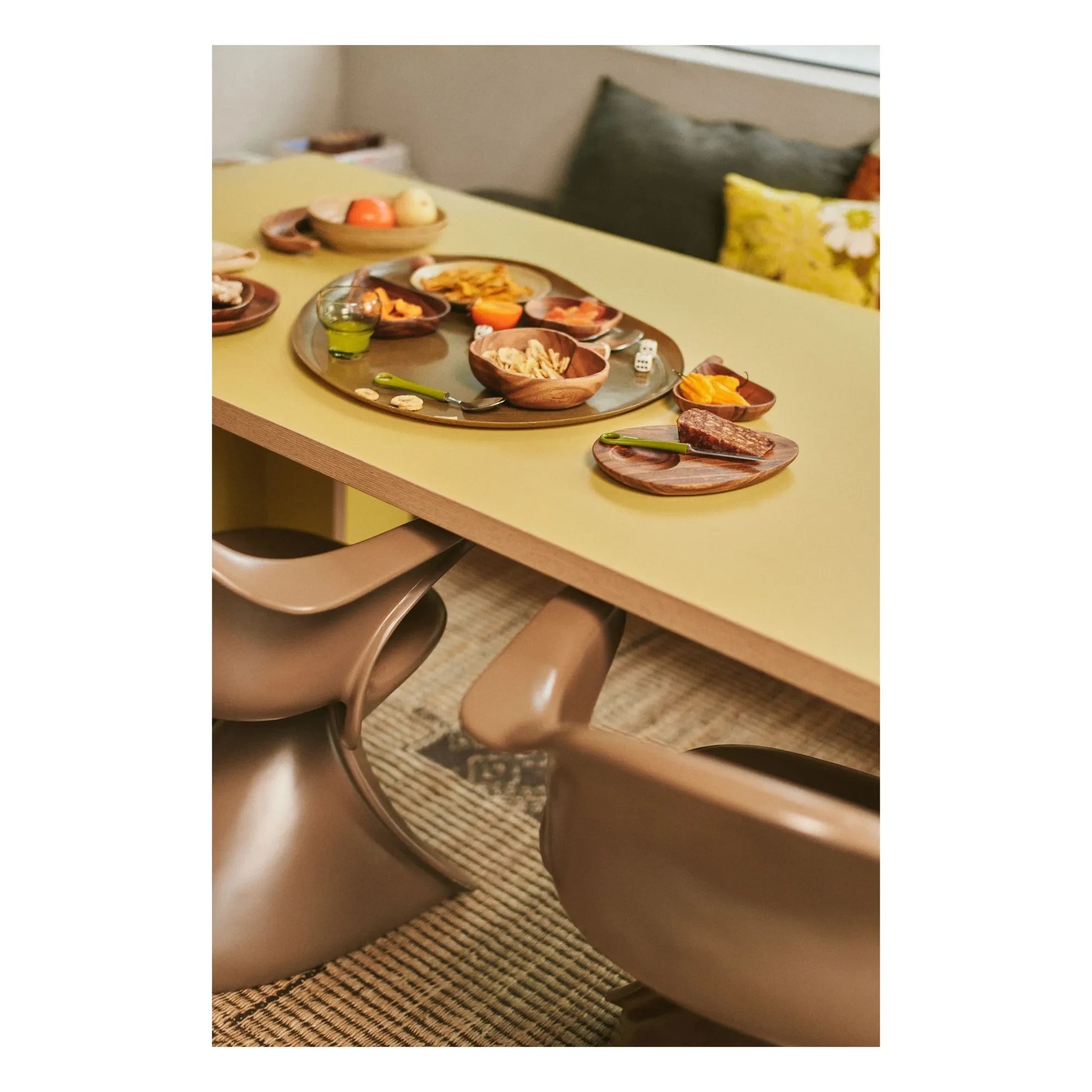 HKliving - Acacia apple plate