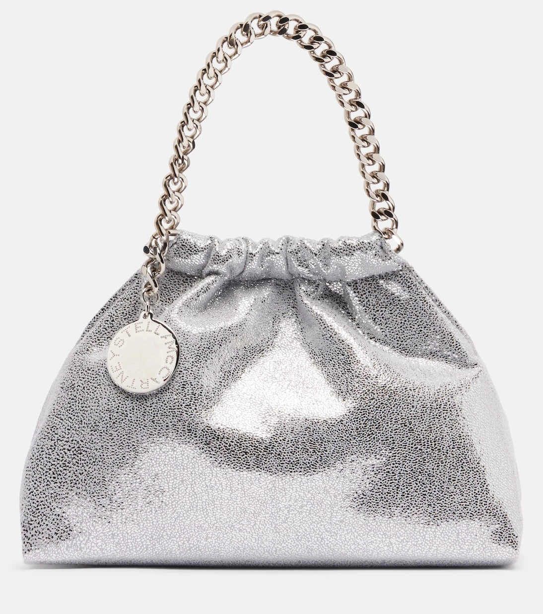 Stella McCartney - Falabella Small metallic tote bag
