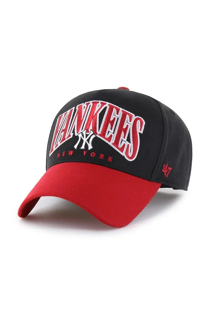 Шапка с козирка с вълна 47 brand MLB New York Yankees