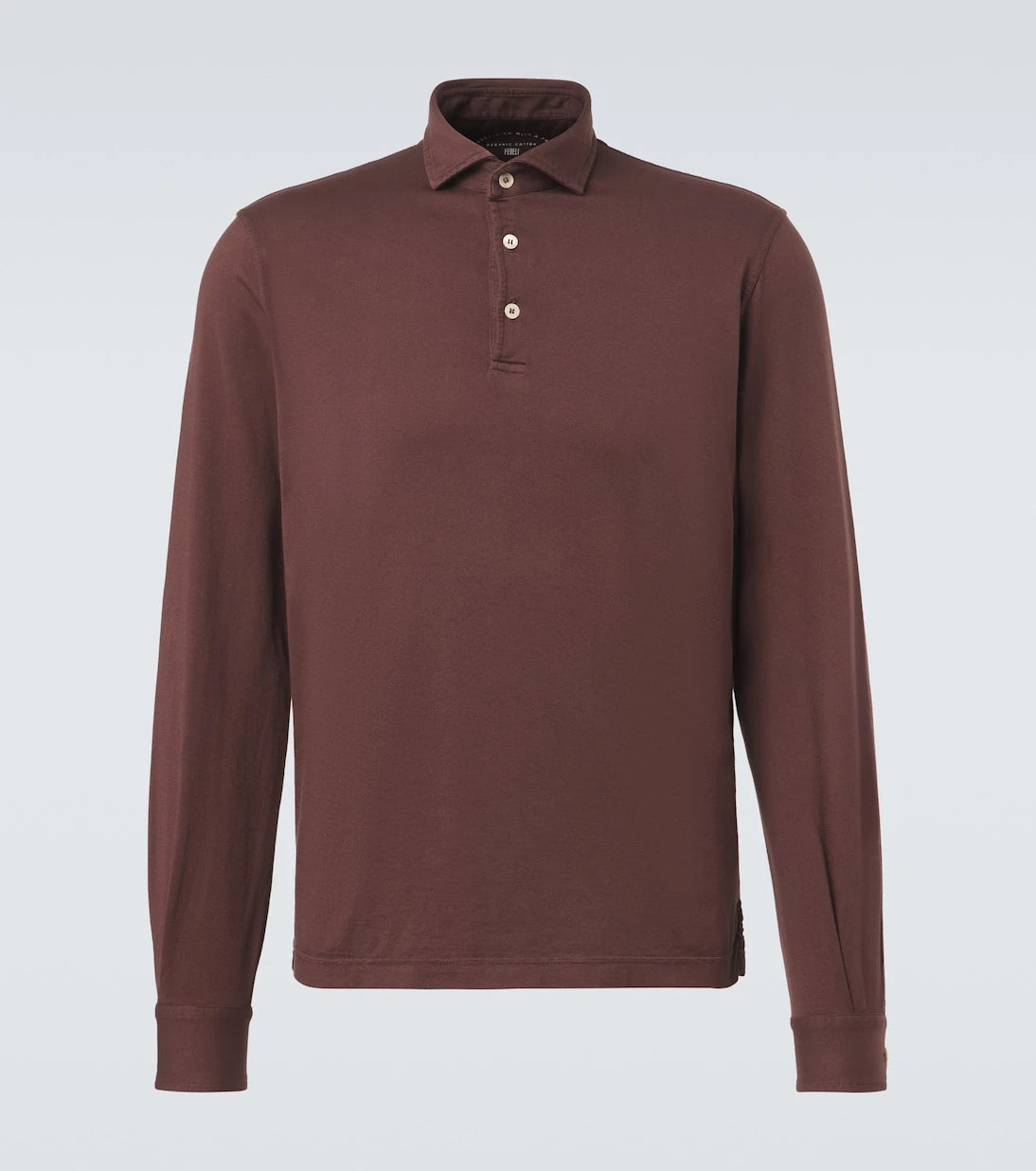 Fedeli - Cotton piqué polo shirt