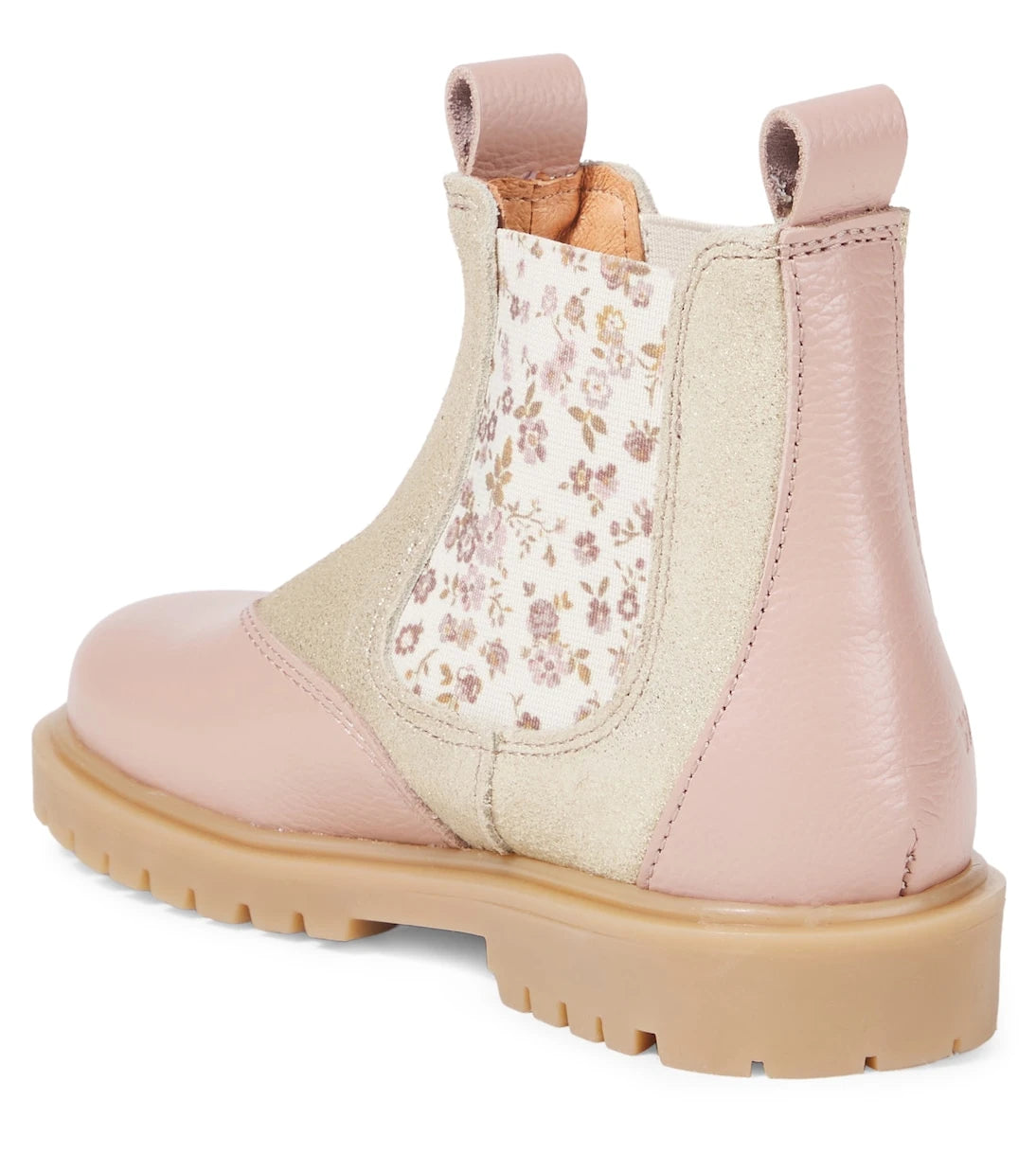 Wheat - Kana floral leather Chelsea boots
