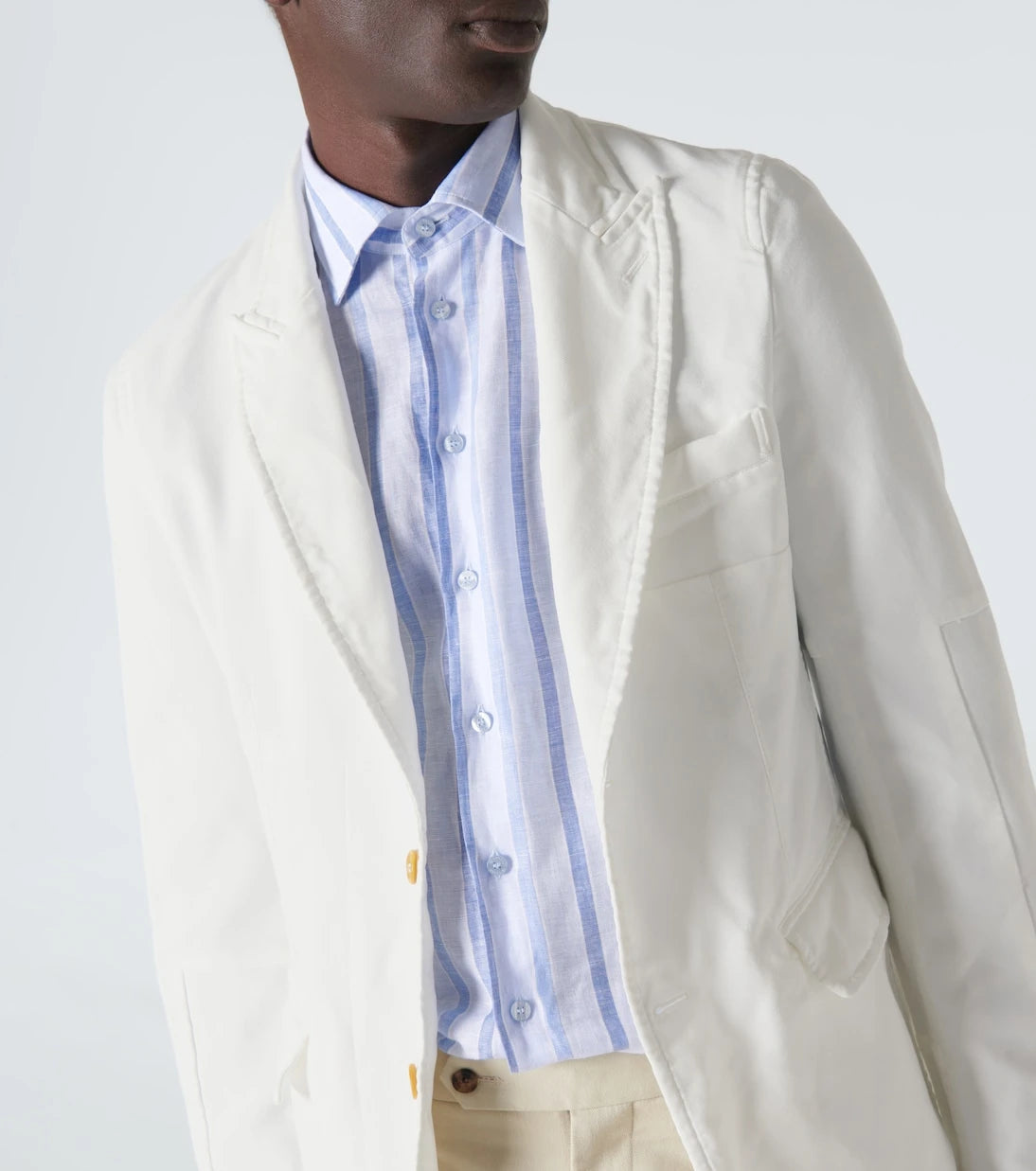 Comme des Garçons Shirt - Twill blazer
