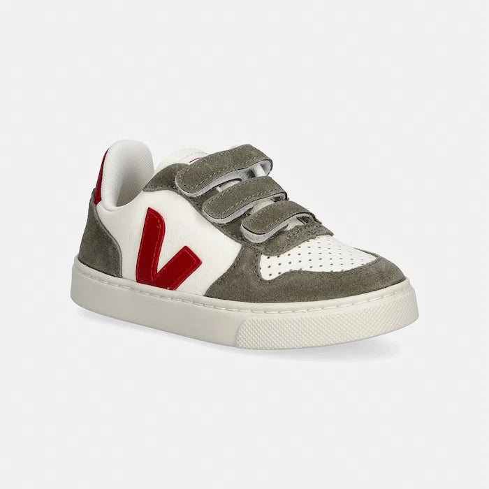 Veja Small V-10 маратонки за деца от кожа
