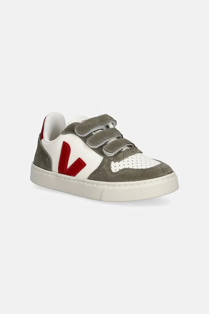 Veja Small V-10 маратонки за деца от кожа