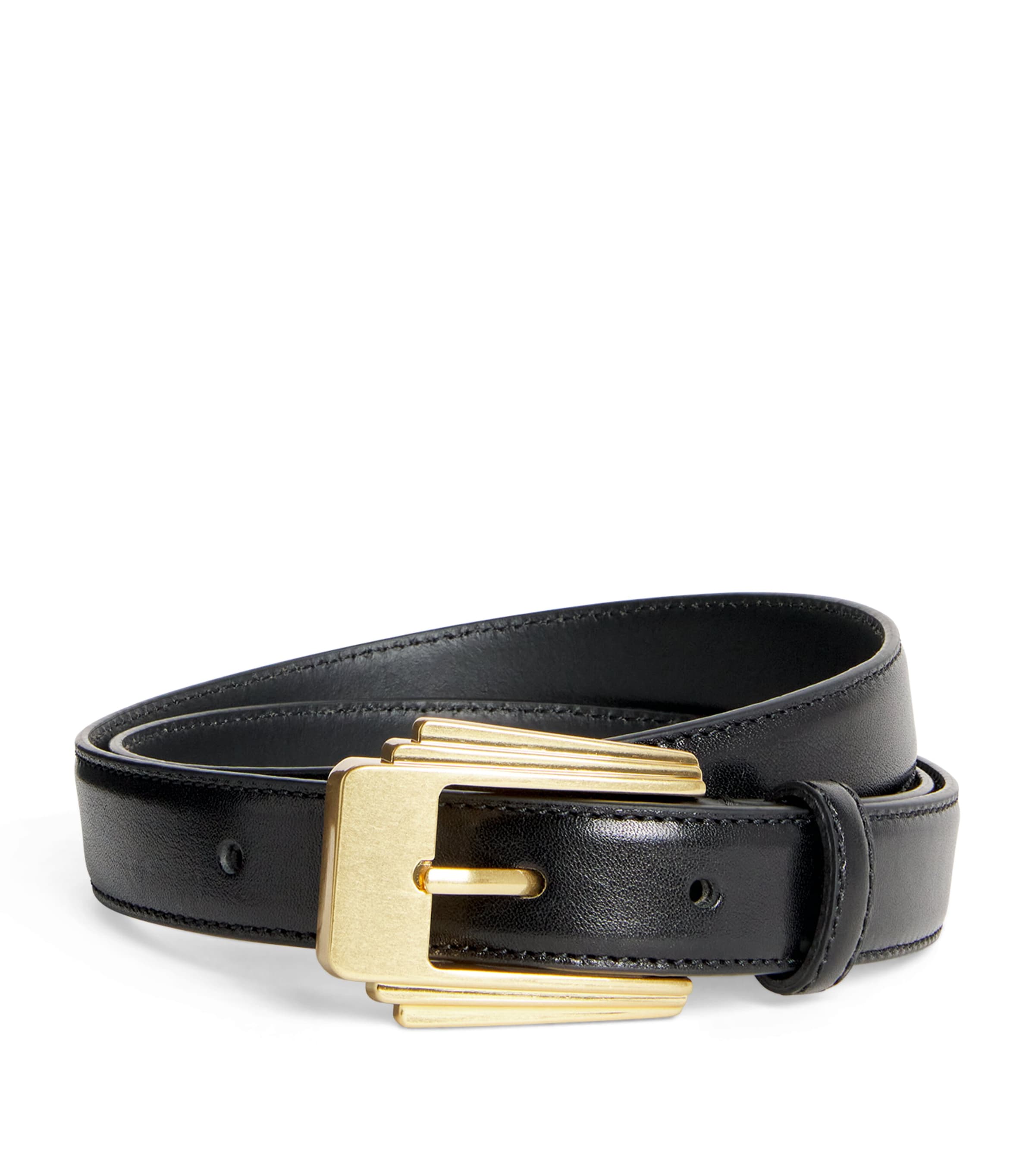Weekend Max Mara Black x Giuliva Heritage Leather Belt