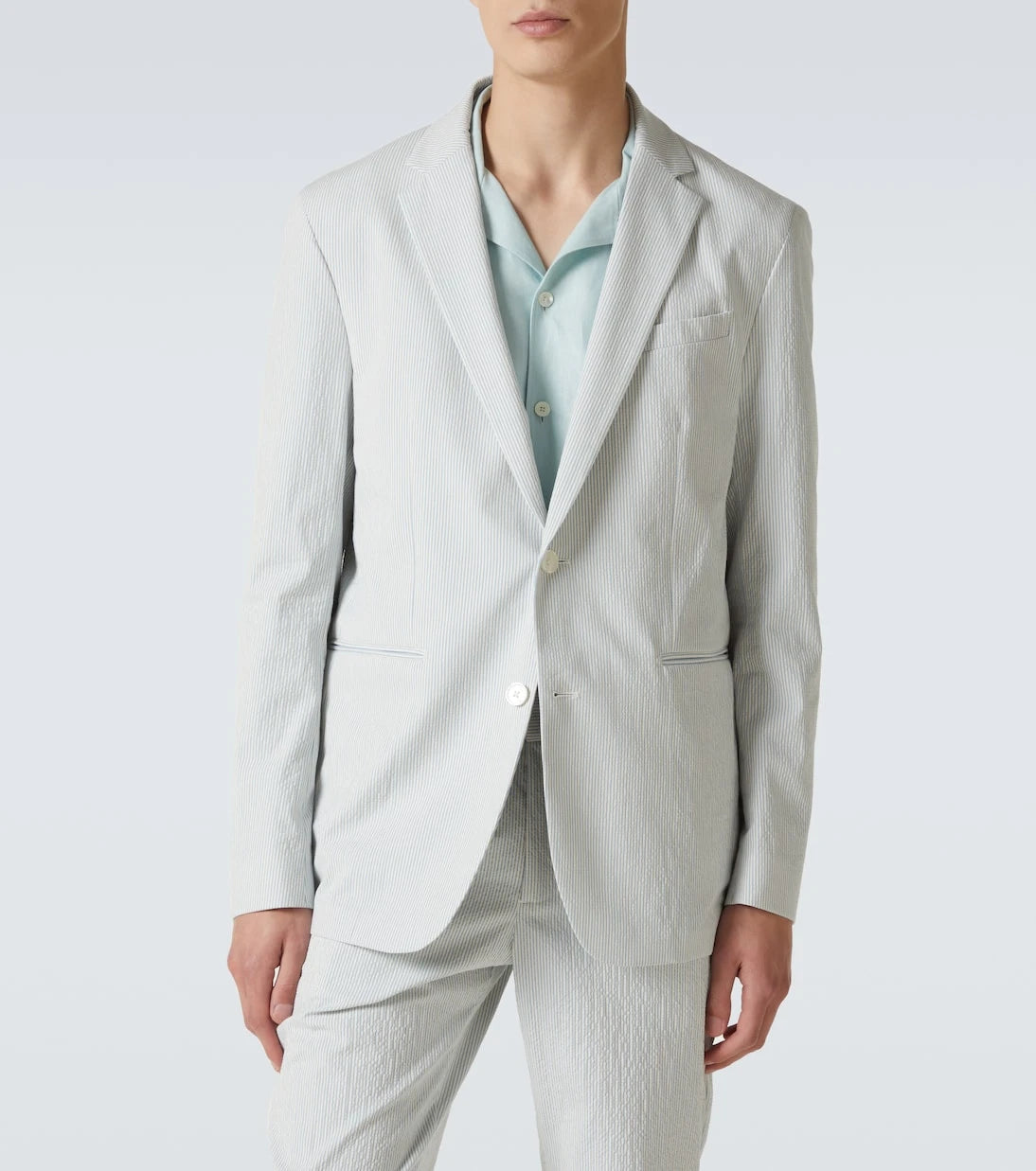 Orlebar Brown - Garret cotton-blend seersucker blazer