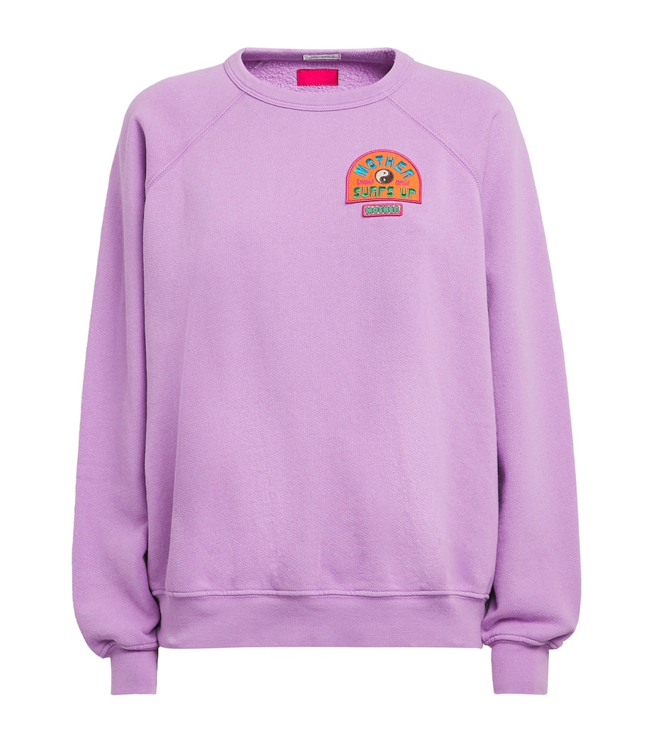MOTHER Purple The Biggie Concert Sweatshirt