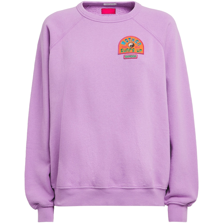 MOTHER Purple The Biggie Concert Sweatshirt