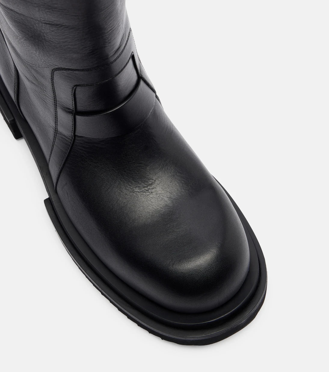 Rick Owens - Gabe leather knee-high boots