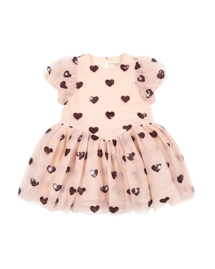 Детска рокля Konges Sløjd HEARTLILY DRESS GRS
