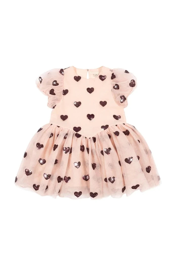 Детска рокля Konges Sløjd HEARTLILY DRESS GRS