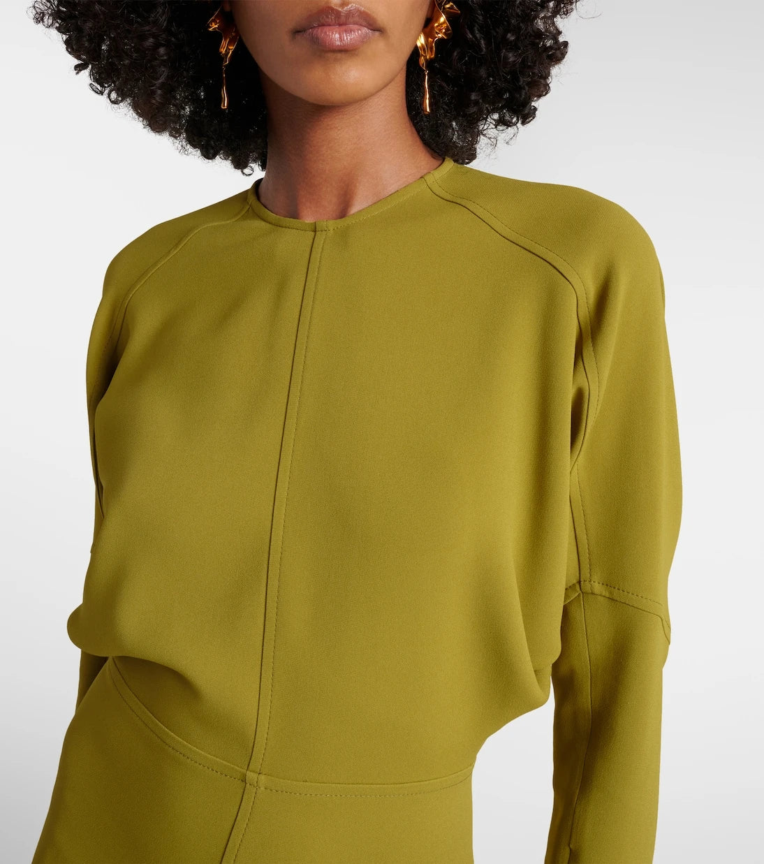 Victoria Beckham - Dolman cady midi dress
