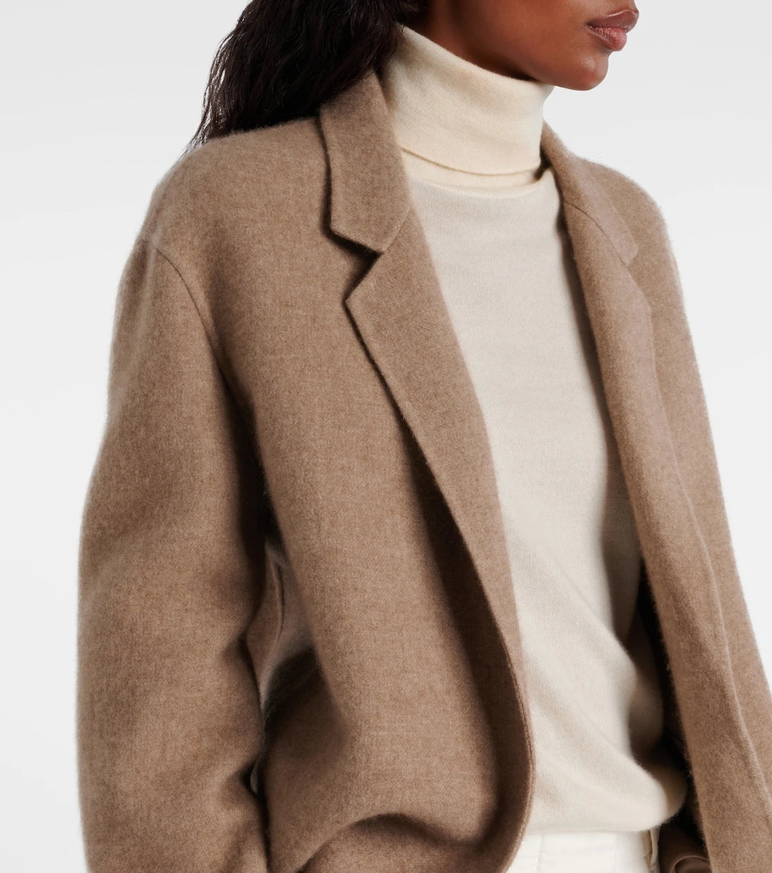 The Row - Fedra cashmere and cotton coat