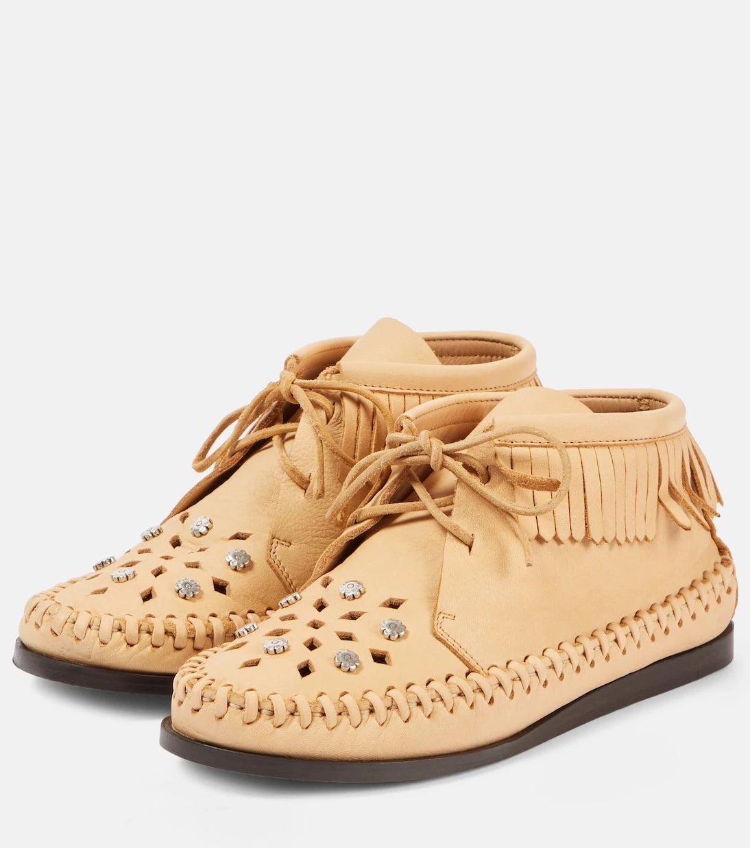 Isabel Marant - Felsa leather moccasins