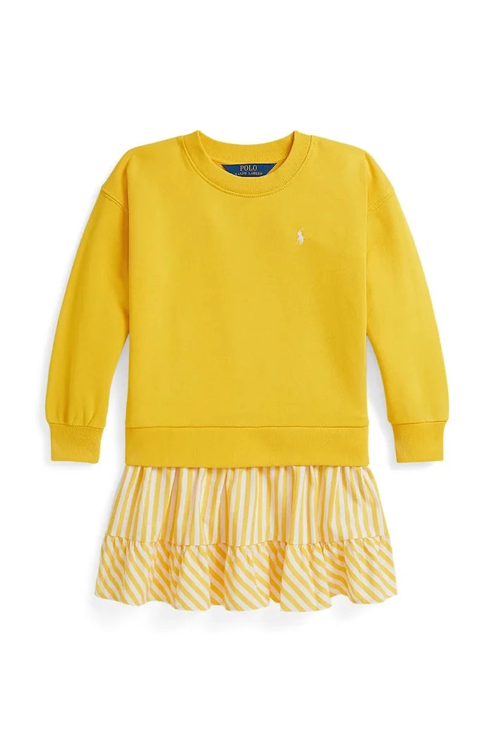 Детска памучна рокля Polo Ralph Lauren