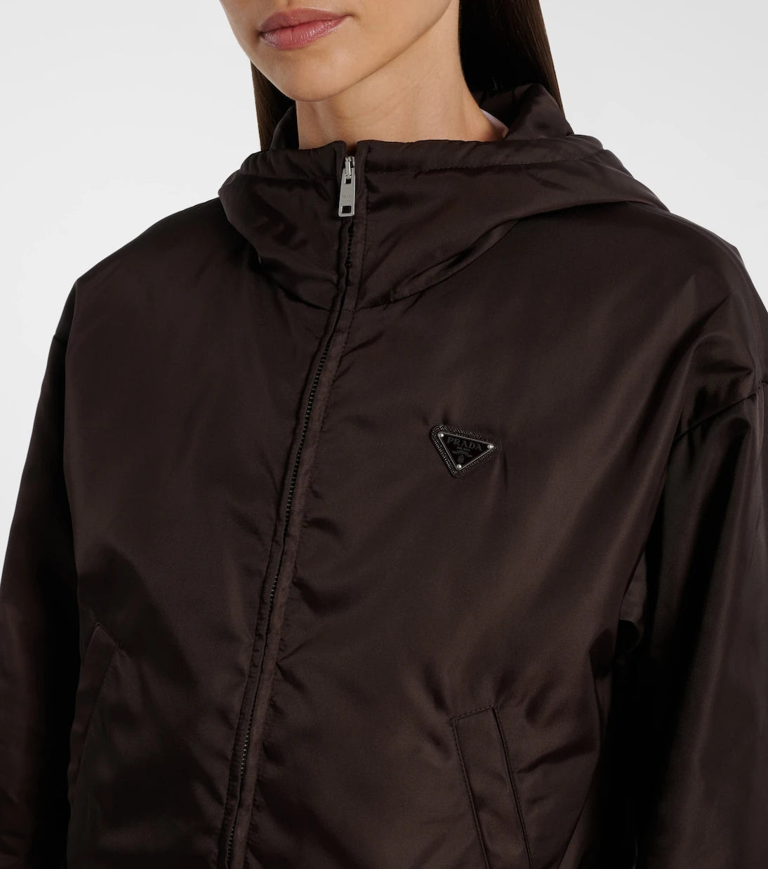 Prada - Re-Nylon hooded jacket
