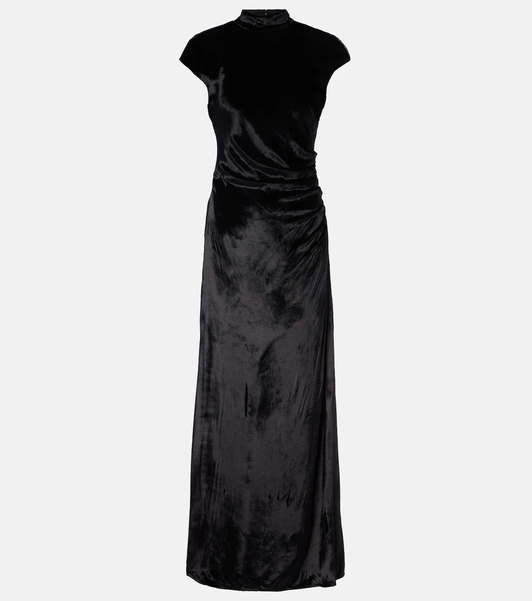 Staud - Tina ruched velvet gown