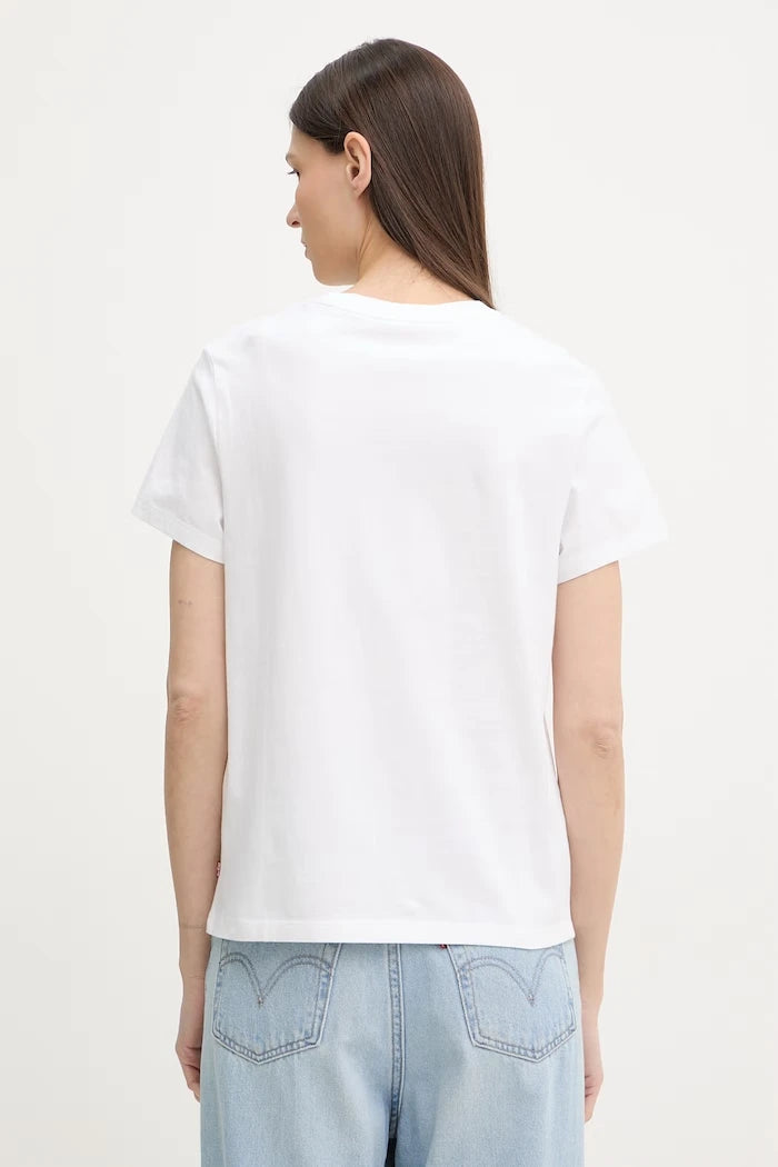 Levi's basic pamuklu kadın tişörtü GR T2 PERFECT TEE