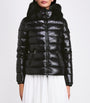 Black Down Quilted Badyf Jacket