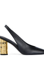 Givenchy Leather Slingback Heels 85