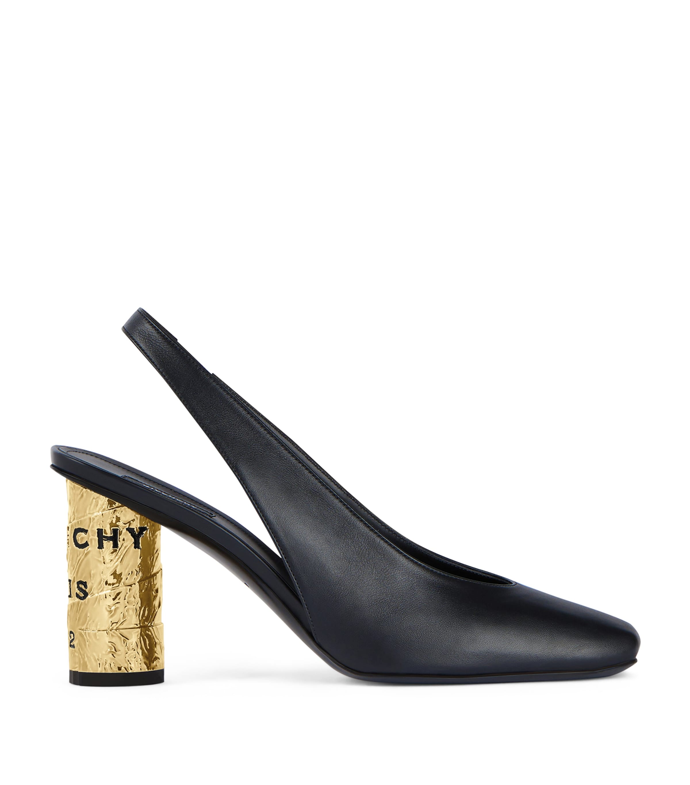 Givenchy Leather Slingback Heels 85