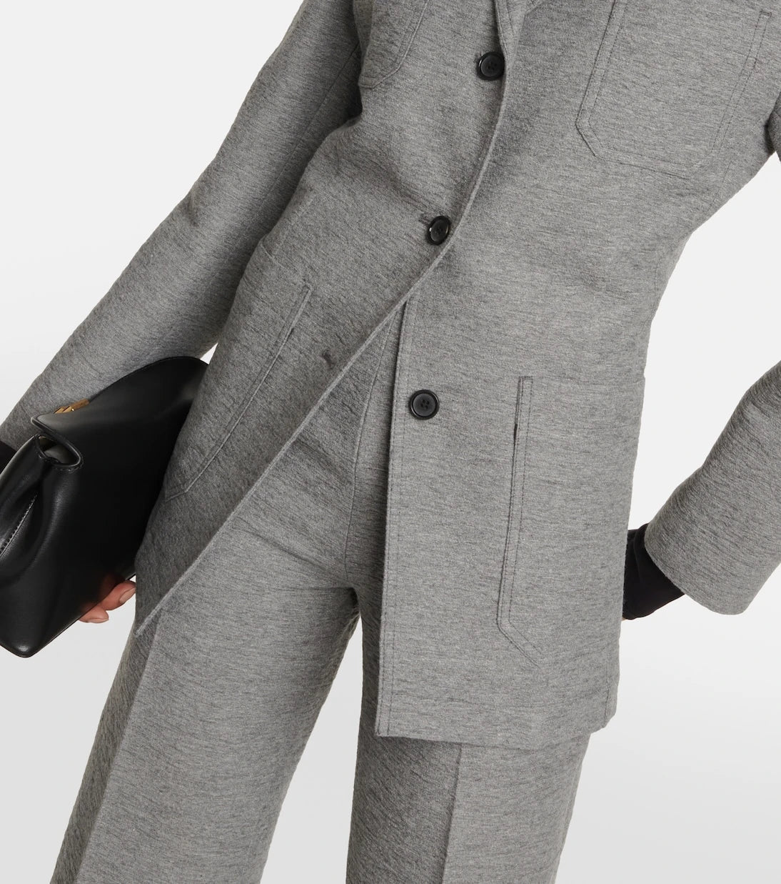 Toteme - Fitted wool-blend blazer