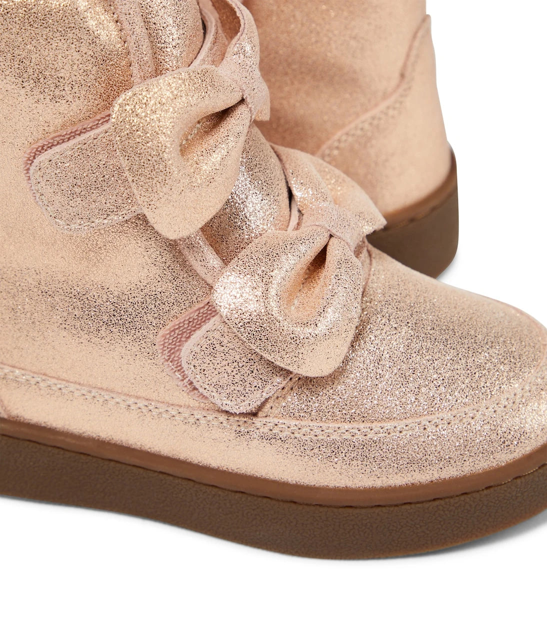 Donsje - Isa metallic leather boots