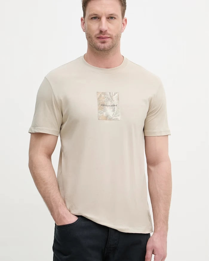 Armani Exchange erkek pamuklu tişört