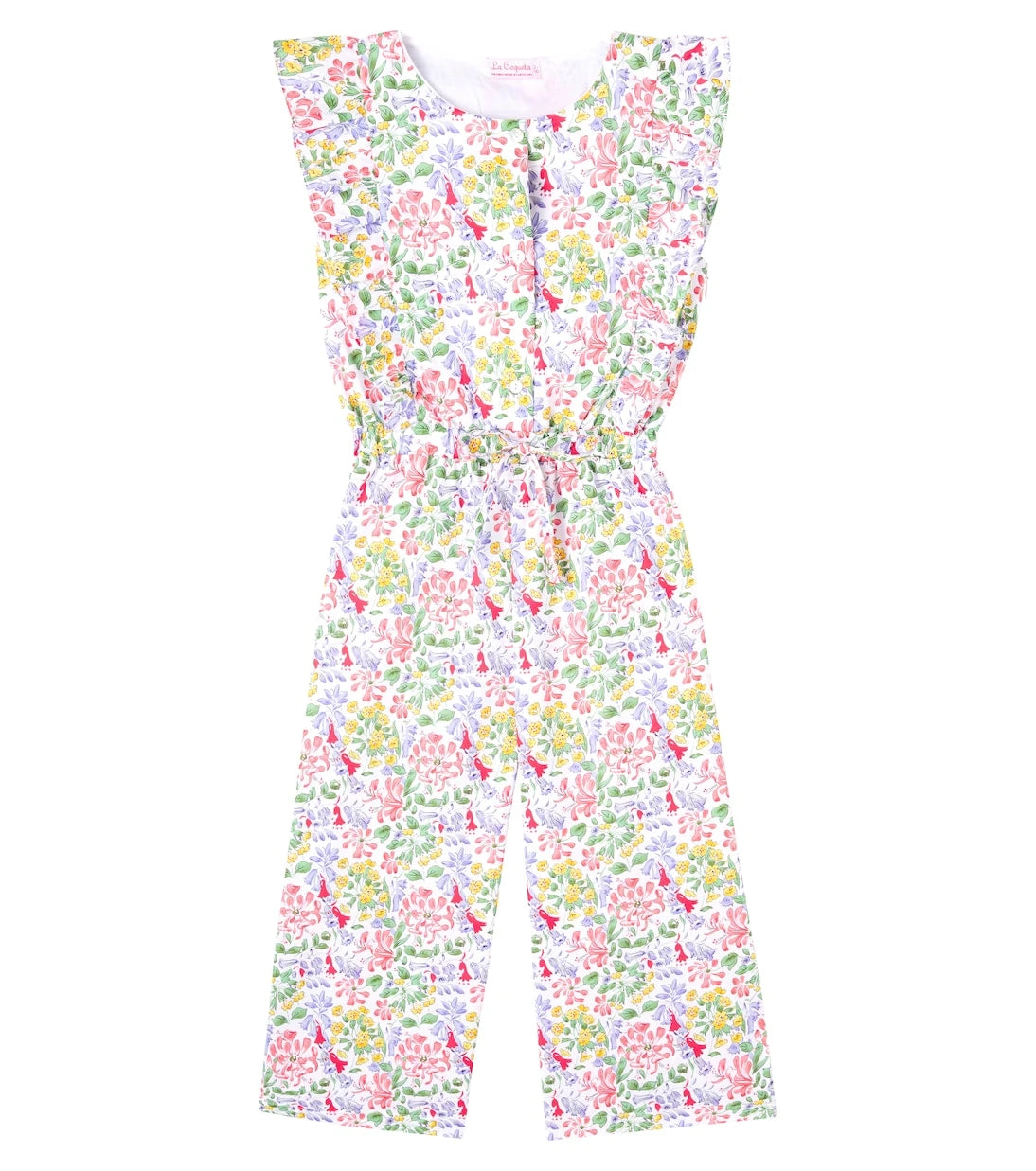 La Coqueta - Floral cotton jumpsuit