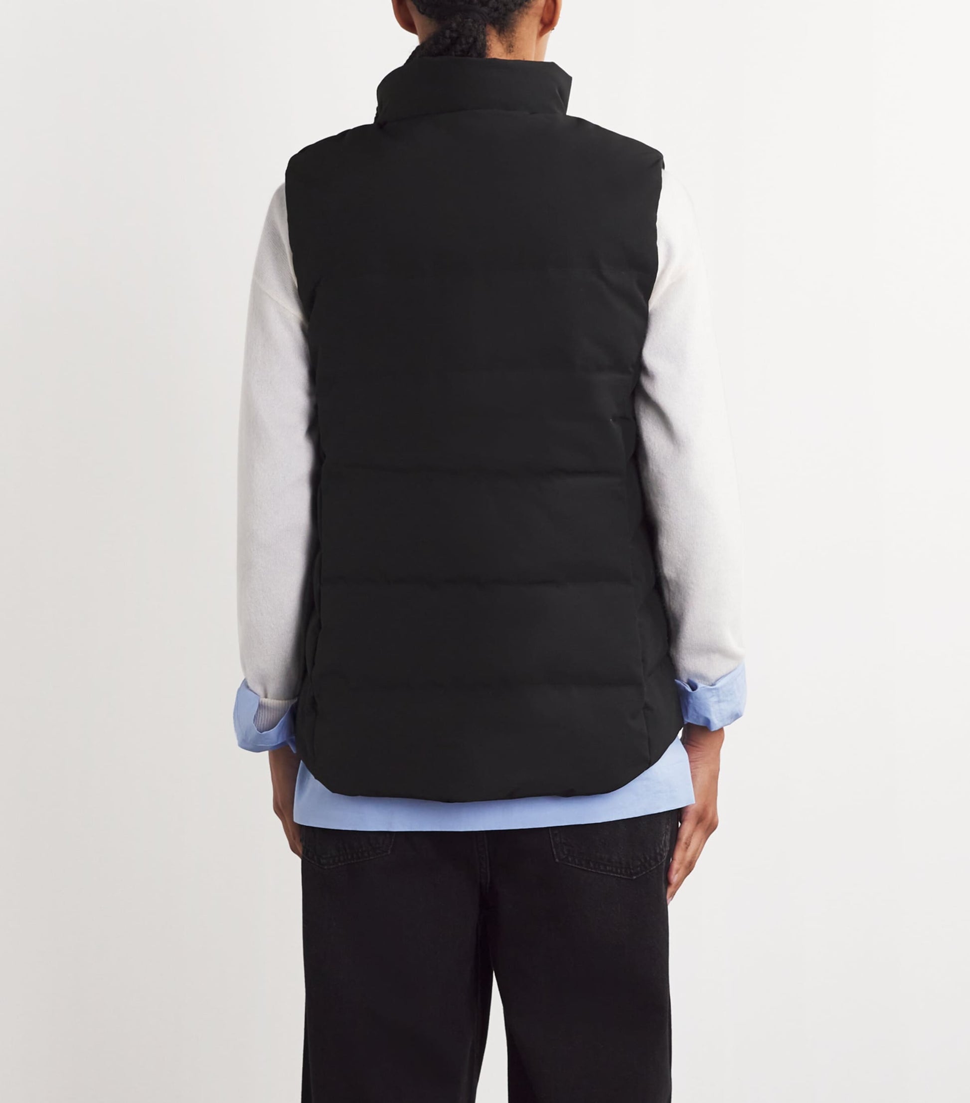 Canada Goose Black Down-Filled Padded Freestyle Gilet